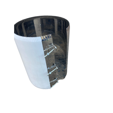 Хомут стяжной усиленный, нерж. ст. 430 в Новополоцке