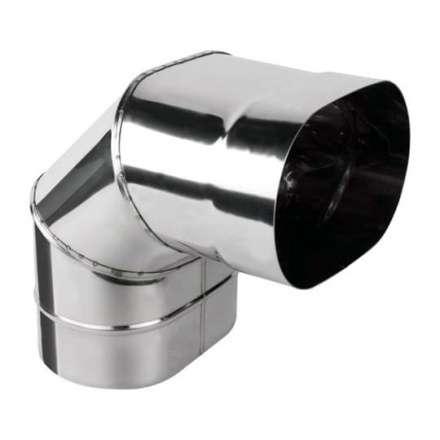 Колено овал. сечения (Отвод) 90 из нерж. ст. 430-1,0 мм, горизонт купить в Новополоцке