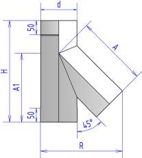 Размер тройника 45 Феникс Амазонка бай фото в Новополоцке