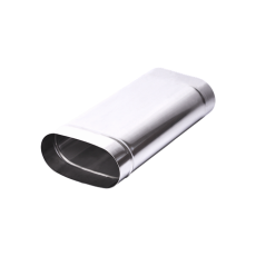 Труба овал. сечения (вставка) L-250 мм из нерж. ст. 304-1,0 мм купить в Новополоцке