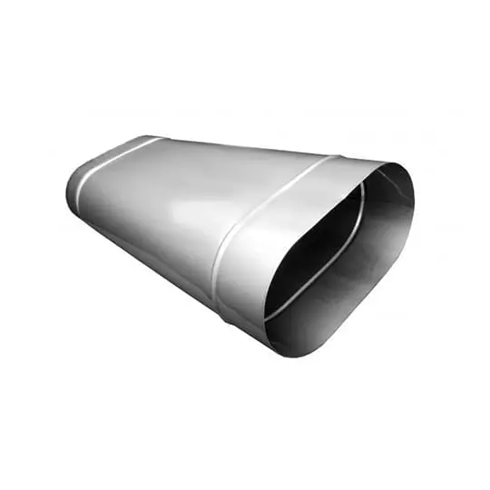 Овальная труба 25 см 304/0,8 в Новополоцке