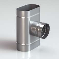 Овальный тройник 90 430/0,8 в Новополоцке