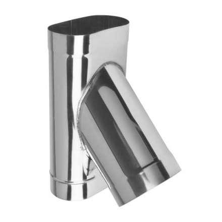 Тройник овальный 45 из нерж. ст. 304-1,0 мм купить в Новополоцке