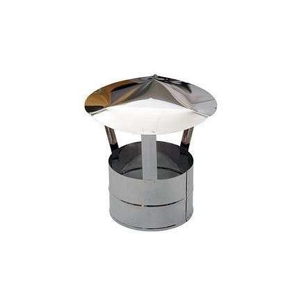 Зонт дымохода из нерж. ст. 430-0,5 мм купить в Новополоцке