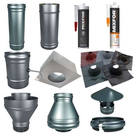 Комплект для печей диаметр 120 мм купить в Новополоцке