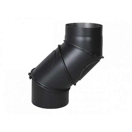 Колено поворотное Darco 4 секции 2 мм черное купить в Новополоцке