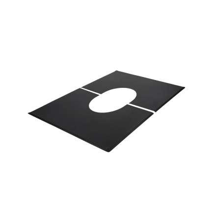 Накладка разрезная 35°-45° КПД ЧЕРНЫЙ под сэндвич фото в Новополоцке