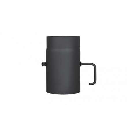 Труба с шибером 250 мм КПД ЧЕРНЫЙ купить в Новополоцке