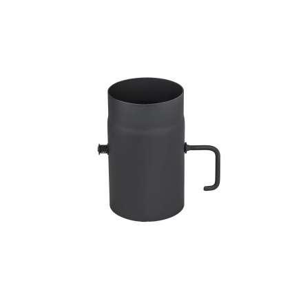 Труба с шибером 250 мм КПД ЧЕРНЫЙ в Новополоцке