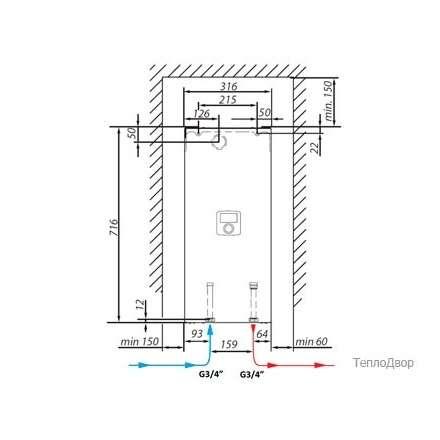 Электрический котел Viessmann Vitotron 100 VMN3-08 погодоз автоматика в Новополоцке