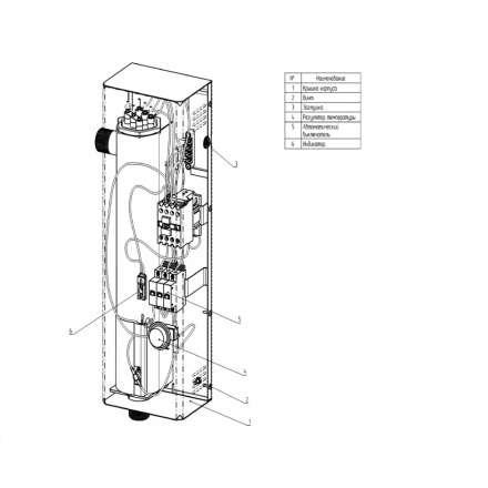 Электрический котёл ElectroVeL ЭВПМ-4,5_ВКР в Новополоцке