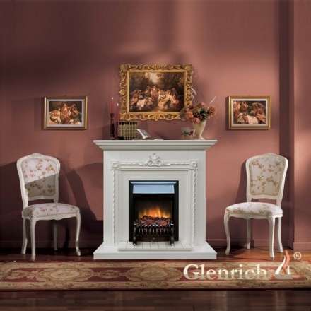 Электрокамин Glenrich Fobos Black в Новополоцке