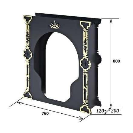 Портал Царь-печи большой стальной в Новополоцке