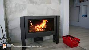 Купить Печь-камин Invicta Itaya в интерьере чугунная в Новополоцке в Новополоцке