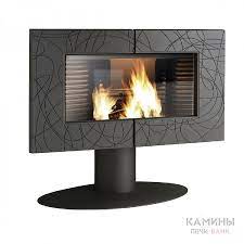Купить Печь-камин Invicta Symphonia в интерьере чугунная в Новополоцке в Новополоцке