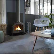 Купить Печь-камин Invicta Stimo в интерьере чугунная в Новополоцке в Новополоцке