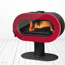 Купить Печь-камин Invicta Fifty Sur Pied в интерьере чугунная в Новополоцке в Новополоцке