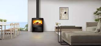 Купить Печь-камин Invicta Calcias в интерьере чугунная в Новополоцке в Новополоцке