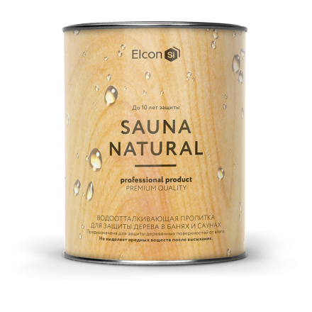 Пропитка для бани и сауны Elcon (Элкон) Sauna Natural 2 л в Новополоцке