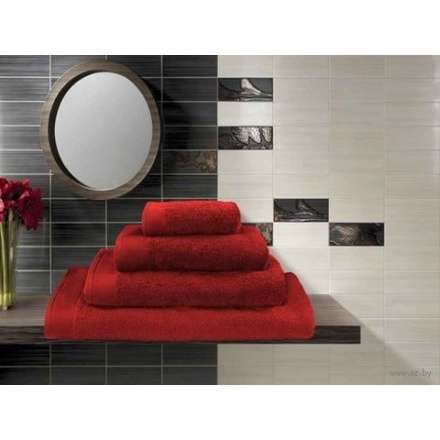 Полотенце махровое 40x70 красное в Новополоцке
