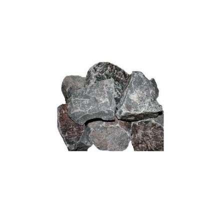 Камни для бани Порфирит колотый 20 кг (90-140 мм) фото Камни для бани Порфирит колотый 20 кг (90-140 мм) купить в {city}