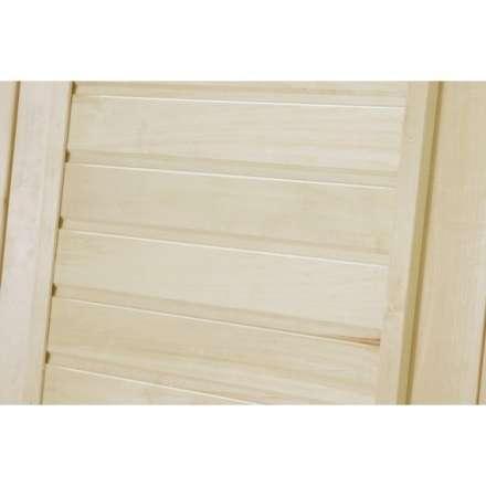 Дверь для бани ComfortProm 700x1800 осина деревянная глухая с фольгой в Новополоцке