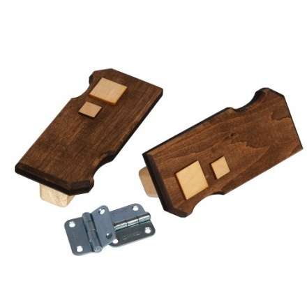 Дверь для бани глухая искусственно состарена 1900х700мм в Новополоцке