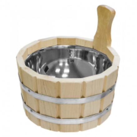 Ушат шайка 3л с нержавеющей вставкой (ЛТ-10) купить в Новополоцке