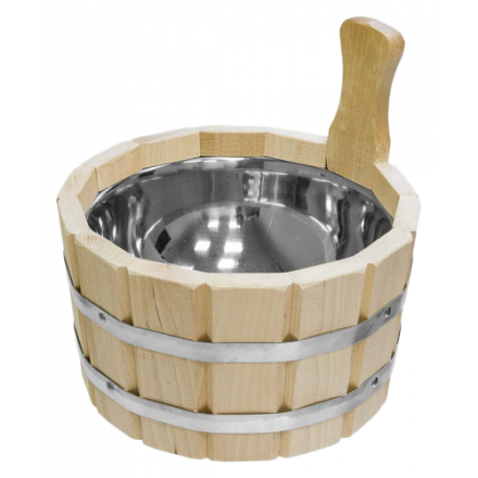 Ушат шайка 3,5л с нержавеющей вставкой 33215 купить в Новополоцке