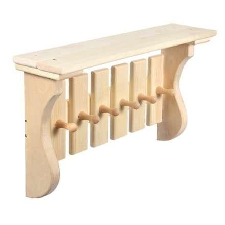 Полка с вешалкой 6 рожков 32412 в Новополоцке