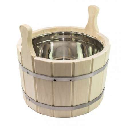 Шайка 10л с нержавеющей вкладкой (ЛТ-9) купить в Новополоцке