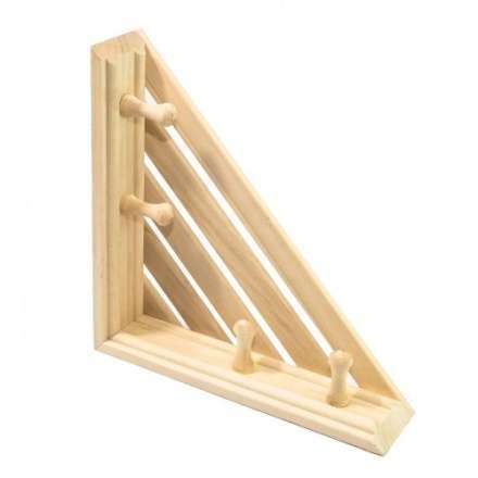 Полка угловая с вешалкой 4 рожка М-46 в Новополоцке