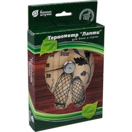 Термометр Лапти для бани и сауны 18040 в Новополоцке