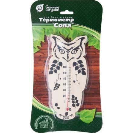 Термометр Сова для бани и сауны 18051 в Новополоцке