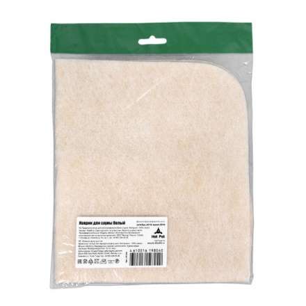 Коврик для бани белый 41216 в Новополоцке