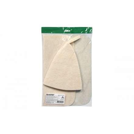 Набор из двух предметов (Шапка, коврик) белый 41217 в Новополоцке