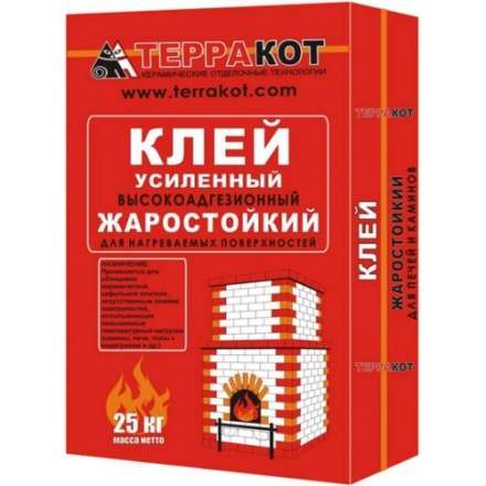 Клей усиленный Терракот жаростойкий (25 кг) купить в Новополоцке