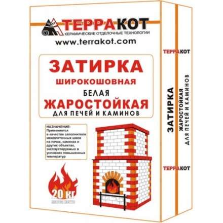 Затирка жаростойкая 5кг купить в Новополоцке
