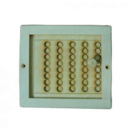 Вентиляционная решетка малая с задвижкой (РВ3-М) купить в Новополоцке