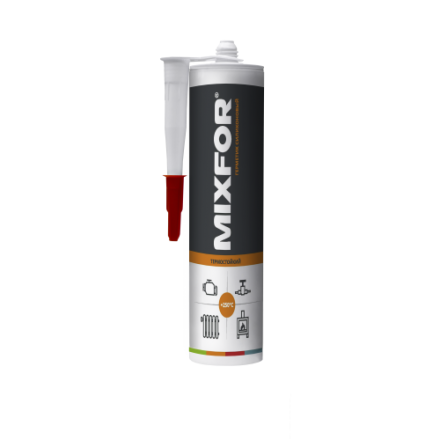 Герметик термостойкий силиконовый MIXFOR HiTemp МТ-79 купить в Новополоцке