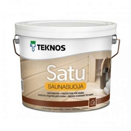 Пропитка для бани TEKNOS SATU SAUNASUOJA 2,7 л купить в Новополоцке