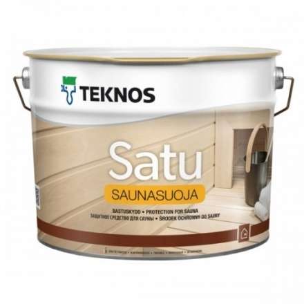 Пропитка для бани TEKNOS SATU SAUNASUOJA 9 л в Новополоцке