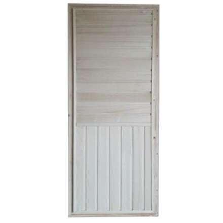 Дверь для бани глухая 1900x700 мм Осина в Новополоцке