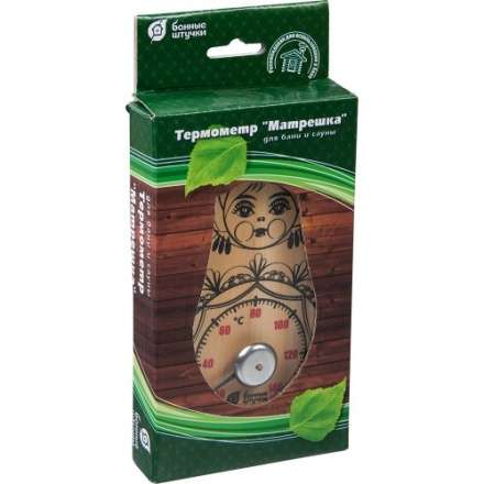 Термометр Матрёшка для бани и сауны 18046 в Новополоцке