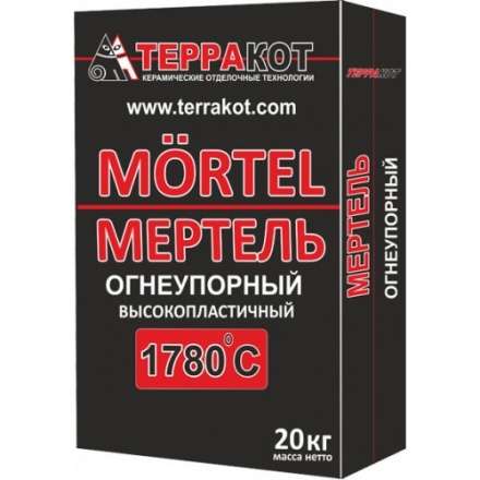 Мертель огнеупорный 25кг в Новополоцке