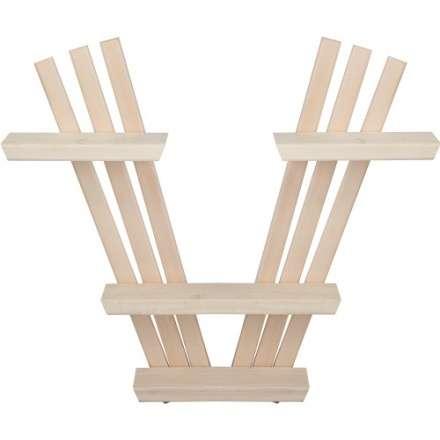 Полка настенная V-образная трехъярусная в Новополоцке