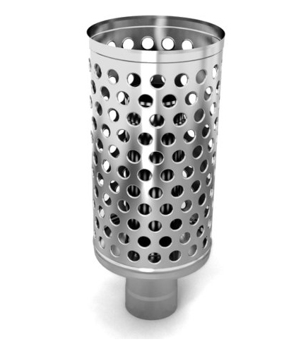 Каменка натрубная ДИЗЕЛЬ, ф115, 1/0,5мм, нерж/нерж купить в Новополоцке