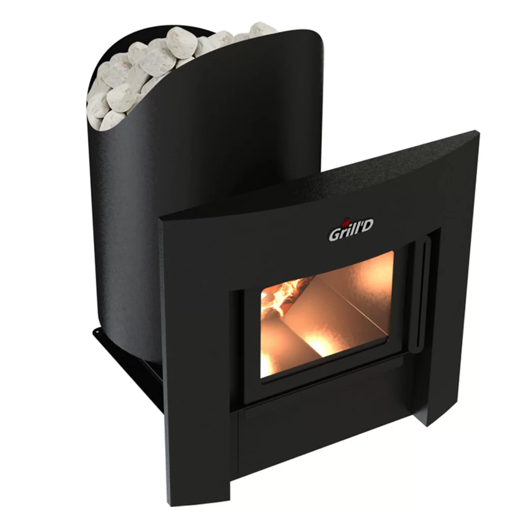 Печь банная Grill'D Aurora 180 Window в Новополоцке