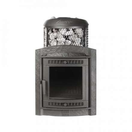 Печь банная ProMetall Атмосфера L комбинированная сетка-ламель Верде Гватемала в Новополоцке