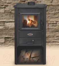 Печь-камин Blist Oganj N чугунная дверца серая фото в Новополоцке